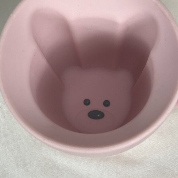 pair of cute Melii Silicone bear face children's cups - Picture 5 of 8